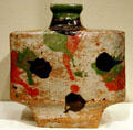 Japan: rectangular bottle by Kawai Kanjiro from Kyoto in Asian Art Museum. San Francisco, CA.