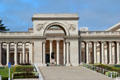 Entry arch of Legion of Honor Museum. San Francisco, CA.