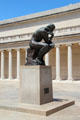 The Thinker by Auguste Rodin at Legion of Honor Museum. San Francisco, CA.