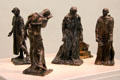 The Burghers of Calais bronze sculptures by Auguste Rodin at Legion of Honor Museum. San Francisco, CA.