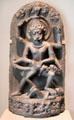 Hindu deity Vishnu in form of man-lion Narasimha sculpture from Bangladesh at Asian Art Museum. San Francisco, CA.