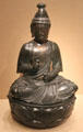 Seated bodhisattva Avalokiteshvara from Japan at Asian Art Museum. San Francisco, CA.