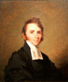 Reverend William Ellery Channing portrait by Gilbert Charles Stuart at de Young Museum. San Francisco, CA.