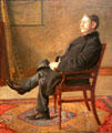 Frank Jay St. John portrait by Thomas Eakins at de Young Museum. San Francisco, CA.