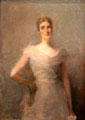 Elizabeth Platt Jencks portrait by Thomas Wilmer Dewing at de Young Museum. San Francisco, CA.