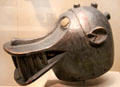 Senufo mask from Côte d'Ivoire at de Young Museum. San Francisco, CA.