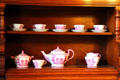 Breakfast room tea service at Haas-Lilienthal House. San Francisco, CA.