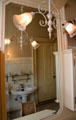 Bathroom lamp at Haas-Lilienthal House. San Francisco, CA.