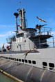 Conning tower of Submarine USS Pampanito. San Francisco, CA.