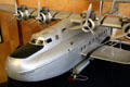 Model of China Clipper at Alameda Naval Air Museum. Alameda, CA.