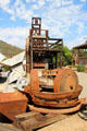 Crushing & stamping mills for gold mining at Mariposa Museum. Mariposa, CA.