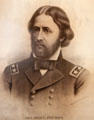 Portrait of Gen. John C. Fremont at Mariposa Museum. Mariposa, CA.
