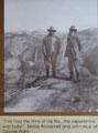 Photo of Teddy Roosevelt & John Muir at Glacier Point Yosemite Valley. Coulterville, CA.