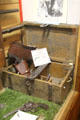 Wells Fargo Express box containing guns & accessories at Northern Mariposa County Museum. Coulterville, CA.