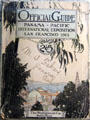 "Official Guide, Panama-Pacific International Exposition, San Francisco 1915" at Tuolumne County Museum. Sonora, CA.