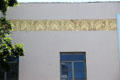 Art Deco design on building in downtown Angels Camp. Angels Camp, CA.