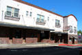 Black Bart Inn named for infamous criminal who was tried in the San Andreas court house. San Andreas, CA.