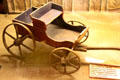Toy wagon made by James Marshall as Christmas gift for neighbor at El Dorado County Historical Museum. Placerville, CA.