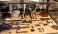 Objects used by local pioneers at Fountain & Tallman Museum. Placerville, CA.
