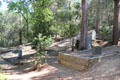 Saint John's cemetery which dates from 1850's at Marshall Gold Discovery SHP. Coloma, CA.