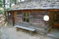 Log cabin at Siskiyou County Museum?. Yreka, CA.