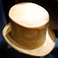 Beaver felt top hat at Siskiyou County Museum?. Yreka, CA.