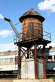 Water tower at Montague Depot Museum. Montague, CA.