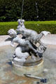 Seahorse fountain at Winchester House. San Jose, CA.