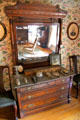 Dresser with mirror at Pardee Home Museum. Oakland, CA.