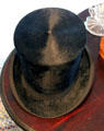 Beaver top hat purchased at St. Louis World's Fair at Pardee Home Museum. Oakland, CA.