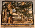 Earthenware tile by Cathedral Oaks Tile Co. at Oakland Museum of California. Oakland, CA.