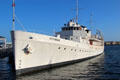 USS Potomac converted to Presidential Yacht for Franklin D. Roosevelt until 1945. Oakland, CA.
