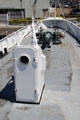 Forward upper deck of USS Potomac. Oakland, CA.