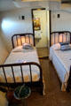 Guest bedroom aboard USS Potomac once used by King George & Queen Elizabeth mother of current queen. Oakland, CA.