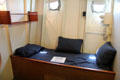 Captain's cabin aboard USS Potomac. Oakland, CA.
