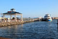 Ferry dock at Jack London Square. Oakland, CA.