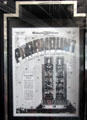 Newspaper from opening of Paramount Theatre. Oakland, CA.