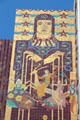 Mural detail on Paramount Theatre. Oakland, CA.