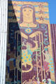 Art Deco mural detail on Paramount Theatre. Oakland, CA.
