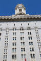 Beaux Art facade of Oakland City Hall. Oakland, CA.