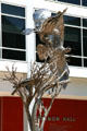 October 17, 1999 fighting eagles sculpture by Terry Hinde at USAF Academy. Colorado Springs, CO.