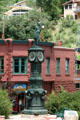 Wheeler Town Clock & fountain made in Italy. Manitou Springs, CO.