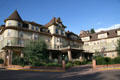 Cliff House Inn started serving gold miners, then tourists for mineral waters & Pike's Peak. Manitou Springs, CO.