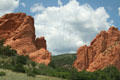 Landscape of Garden of the Gods. Manitou Springs, CO.
