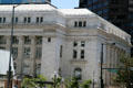 Neoclassical facade of Byron White U.S. Courthouse. Denver, CO.