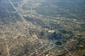 Downtown Denver from the air. Denver, CO.
