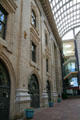 Facade of Opera House within galleria of Performing Arts Complex. Denver, CO.