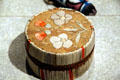 Ottawa Indian porcupine quill bark box at Denver Art Museum. Denver, CO.