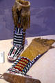 Cheyenne beaded girl's boots at Denver Art Museum. Denver, CO.