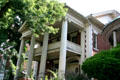 Greek revival mansion in Quality Hill. Denver, CO.